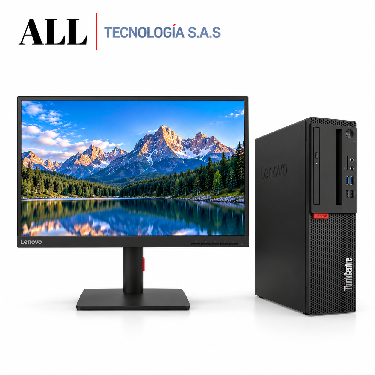 LENOVO THINKCENTRE M720S CON MONITOR